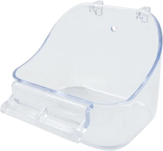 Bagno appeso per piccoli e medi uccelli - 1 pezzo - Translucido