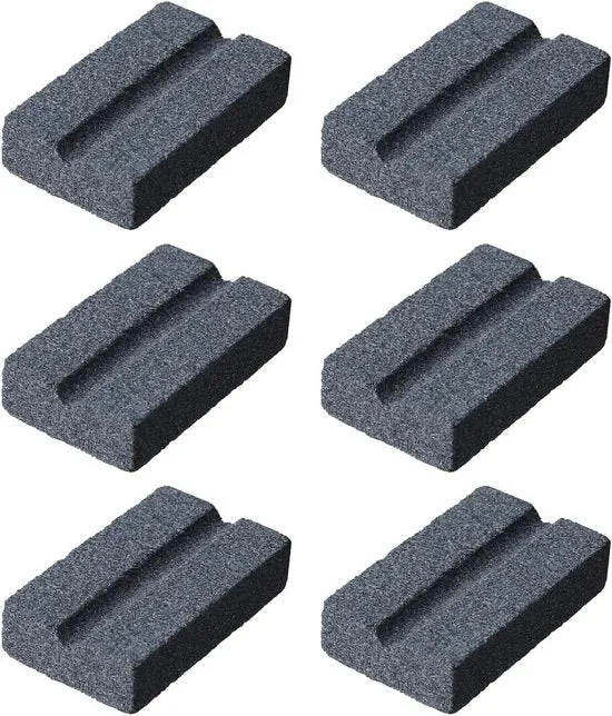 Mini Sfregiatore per Dardi - Pietra di Abrasivo Portatile - 6 Pezzi