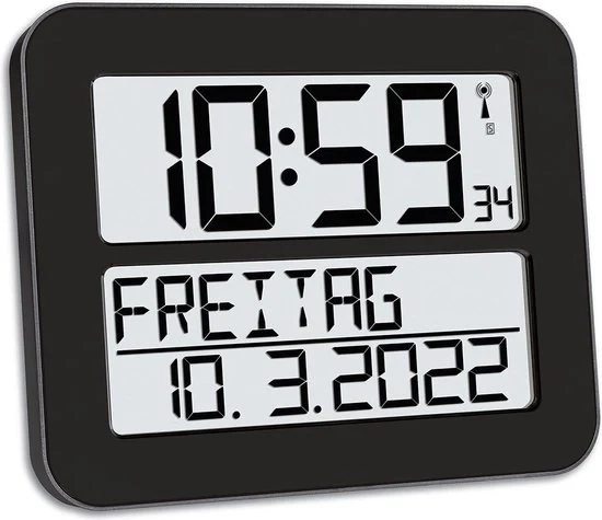 Orologio per persone anziane - Orologio digitale - Must have!