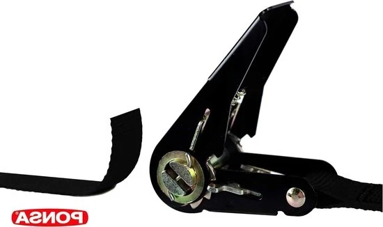 Ratella professionale - 5m Lunghezza - LC 1.000. Resistenza effettiva 2.000 Kg. 027135025501 Cinture con ratella