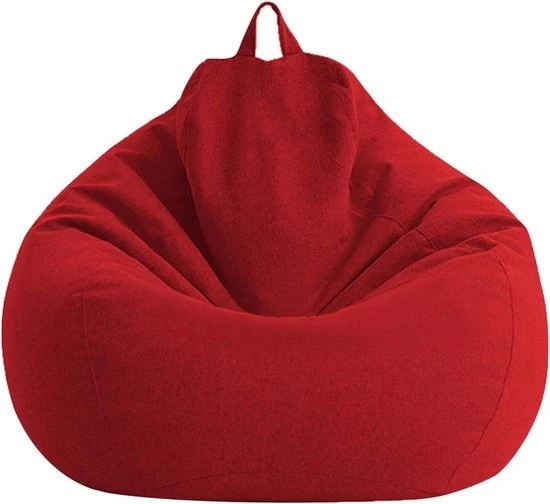 Zitzakstoelhoes 100 x 120 cm - Zitzakhoes robusto con cinturino - Adatto per adulti, bambini e adolescenti
