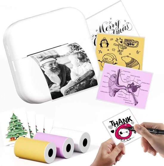 Stampante Portatile - Kit di Avvio - Stampante a Mano - Stampante da Portare - Stampante Mobili - Fotostampante