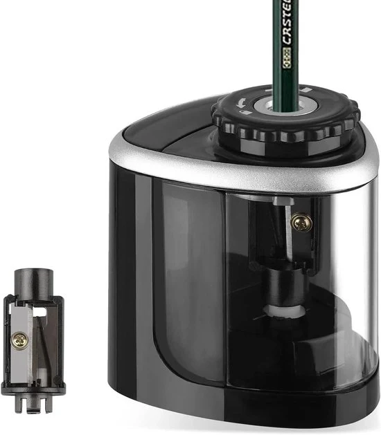 Puntaspigoli elettrici - alimentati a batteria - nero