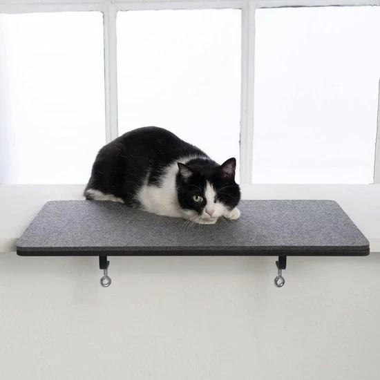 Soglia per finestre - Letto per gatti - Piastra in antracite