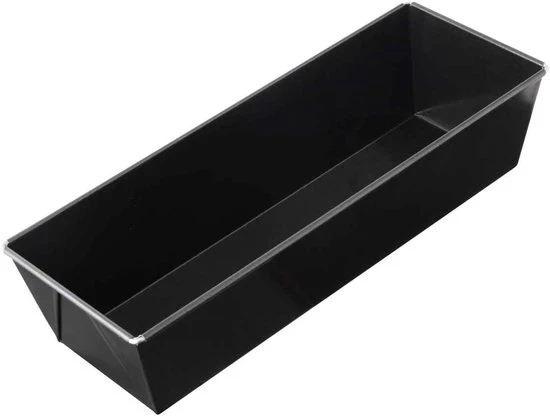 Forma quadrata per torte 30 cm - Antiaderente - 1 pezzo - Nero - Alta qualità