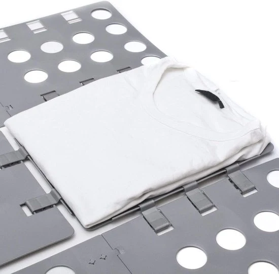 Pannello di Piegatura per Abbigliamento - Ideale per Pieghe Precise - Grigio - 1 pezzo