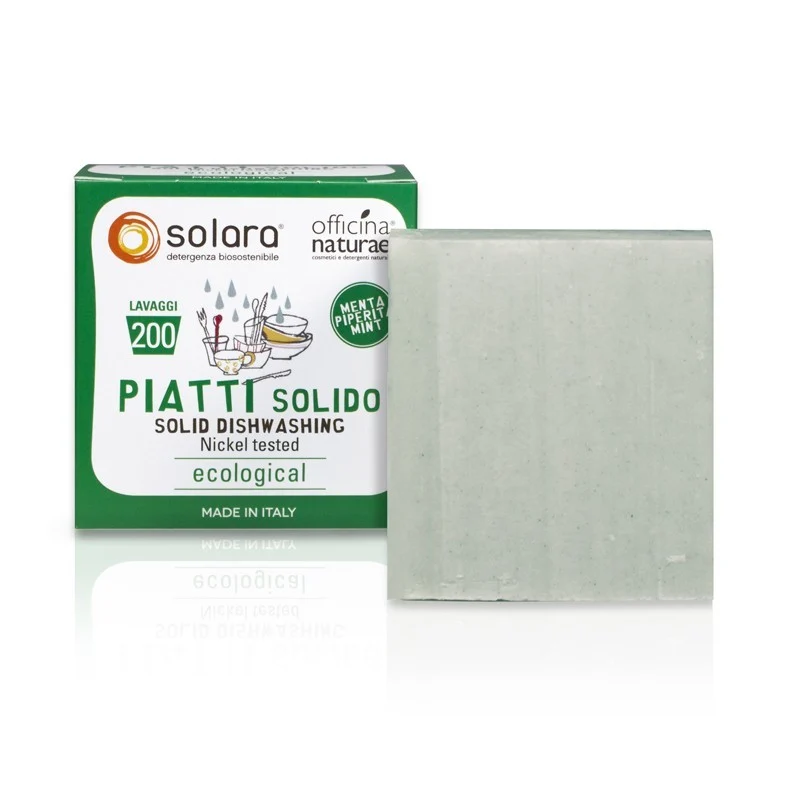 Sapone per piatti solido alla menta piperita | COD. SOLPIATTIMENTA | 180 g