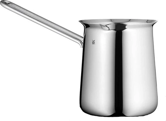 Caffettiera per appassionati 340 ml - adatta per 6 tazze - casseruola per caffè in acciaio inossidabile Cromargan - resistente alla lavastoviglie - grigio Caffettiera