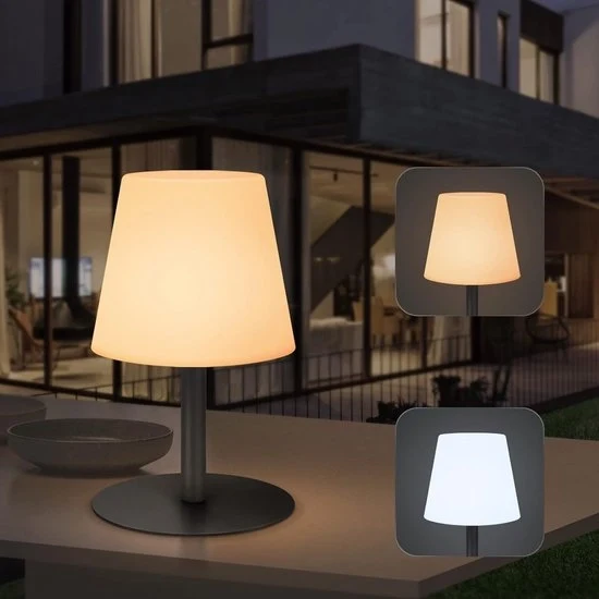 Lampada da tavolo ricaricabile - Lampada da tavolo senza fili - Moderna - Lampada da scrivania - Premium