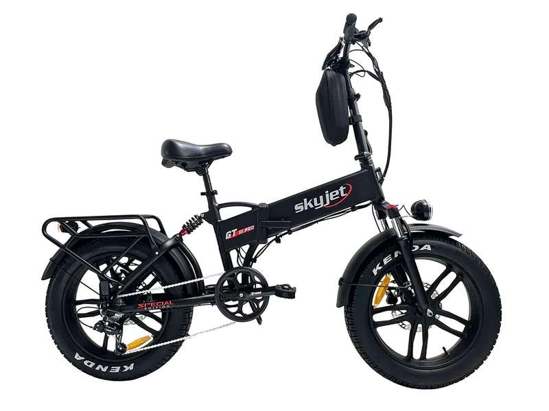 Bicicletta Elettrica GT3 PRO 250W con Freni Idraulici Display XXL e Chiave NFC Nero