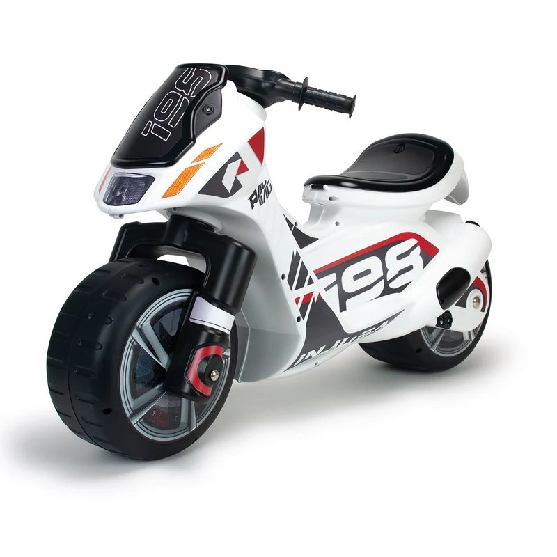 Moto Cavalcabile per Bambini Scooter Dragon Senza Pedali Bianco