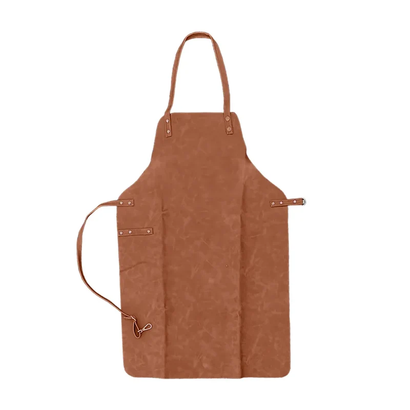Grembiule per BBQ 81x56 cm in Cuoio di Prima Qualità