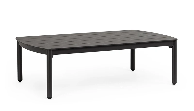 Tavolino da Esterno 115x68,5x35h cm in Alluminio Fenix Antracite