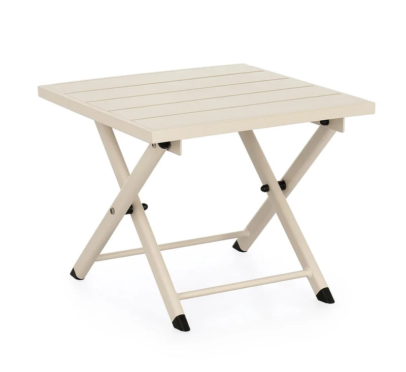 Tavolino da Esterno 44x43x36h cm in Alluminio Taylor Whisper