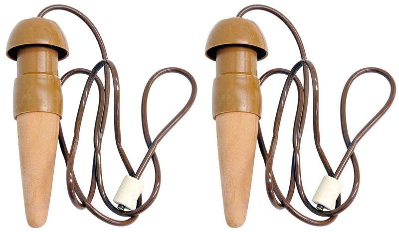 Set 2 Irrigatori a Carotina Semi automatico per Bottiglie in Ceramica Rama