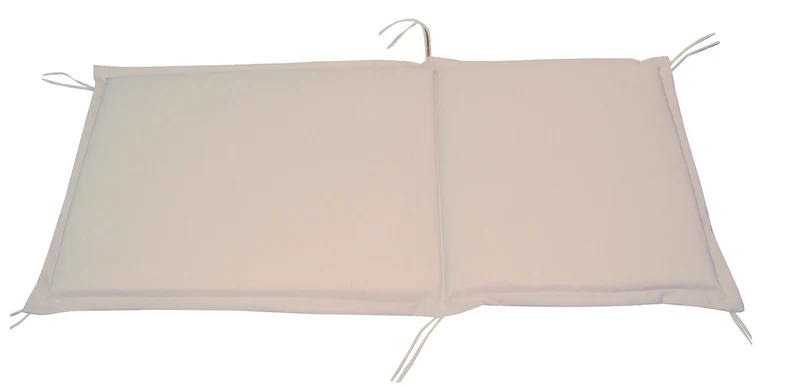 Cuscino per Poltrona da Giardino 108x48cm Bauer Summer Ecrù