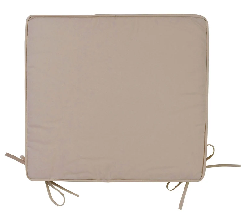 Cuscino per Sedie da Giadino 38x41cm Bauer Box Ecrù