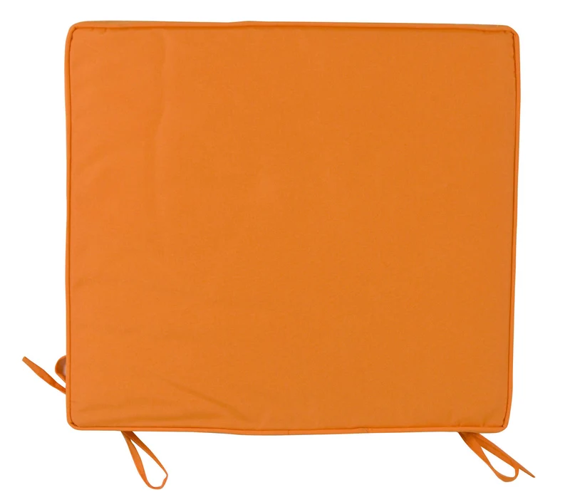 Cuscino per Sedie da Giadino 38x41cm Bauer Box Arancione