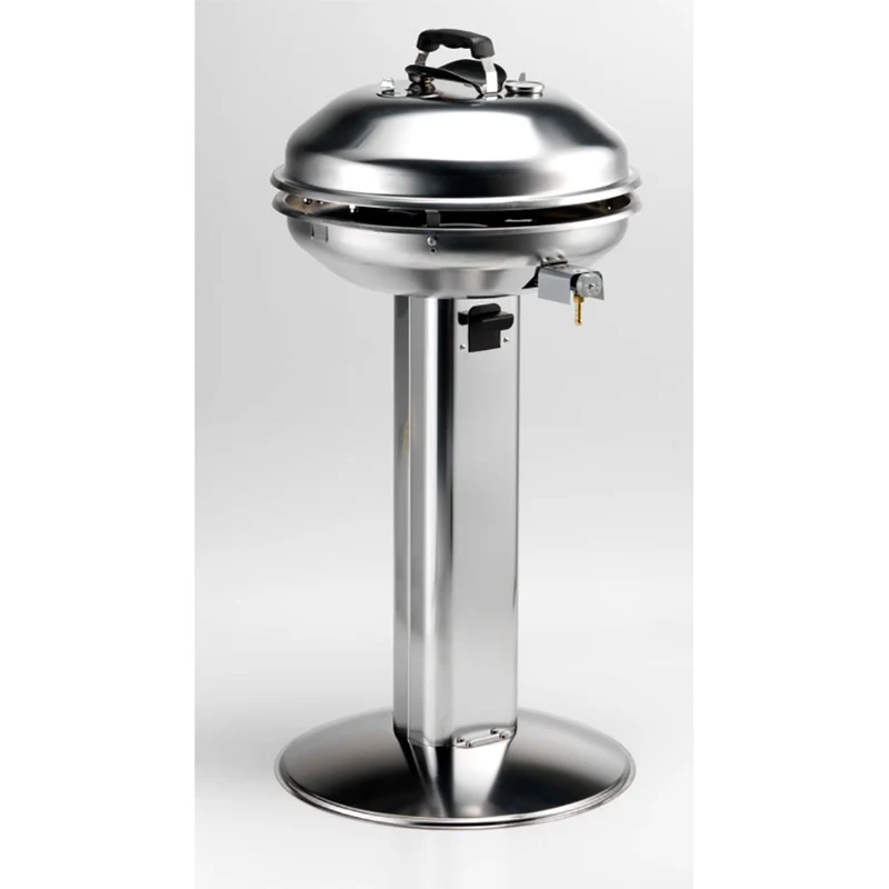 Barbecue a Gas GPL Ø47cm in Acciaio Ompagrill Alueco 4780/Cover