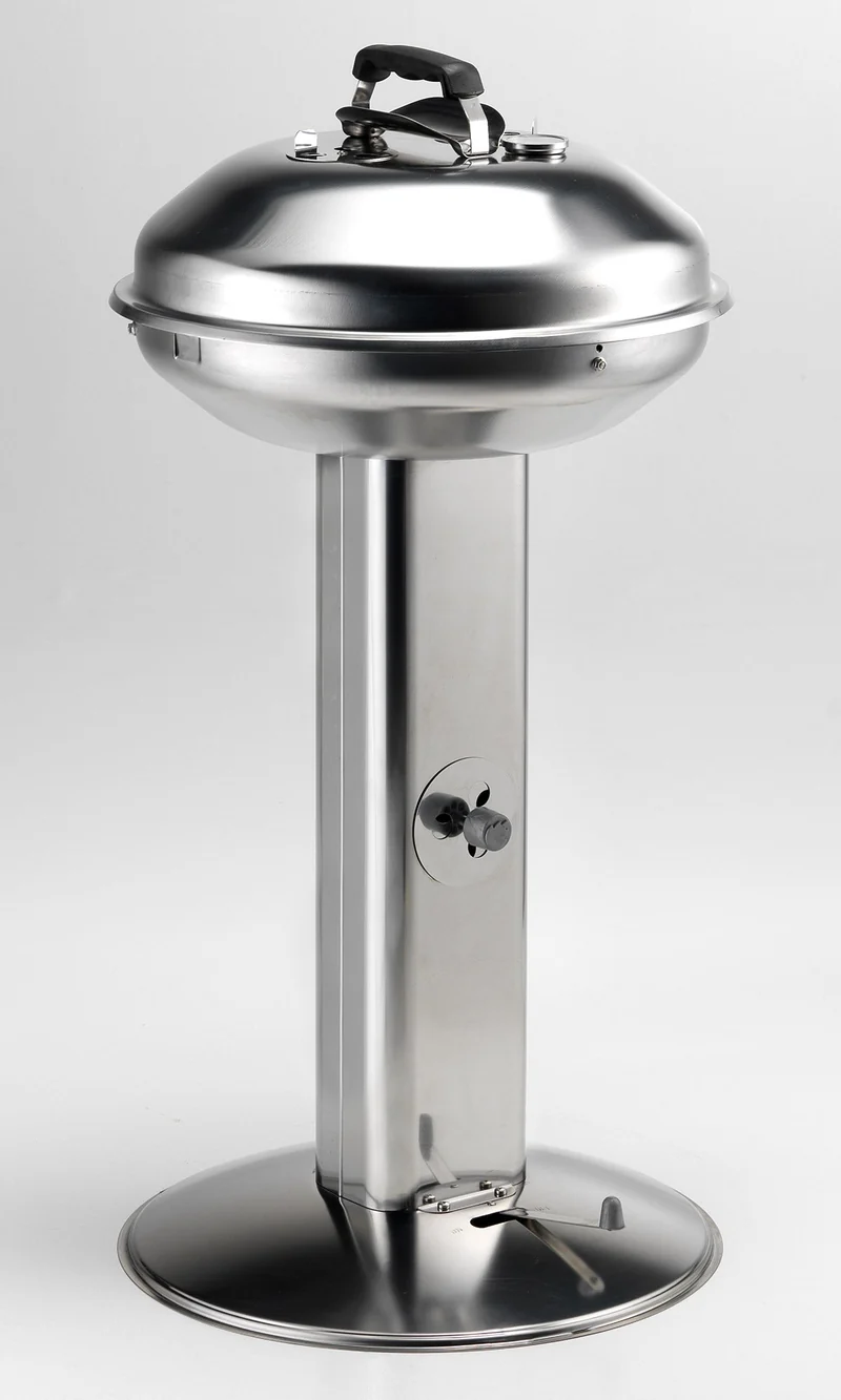 Barbecue a Carbone con Griglia Ø44cm in Acciaio Ompagrill Venus 485 Pro