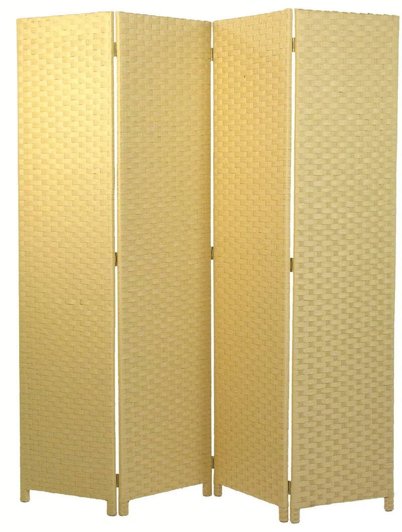 Separè Divisorio in Carta Linea Paper 4 Ante Naturale