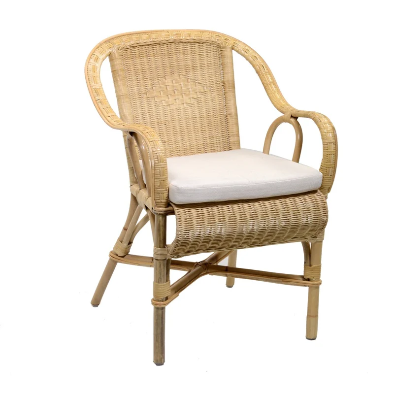 Poltrona da Giardino in Rattan 45x48cm Rosy