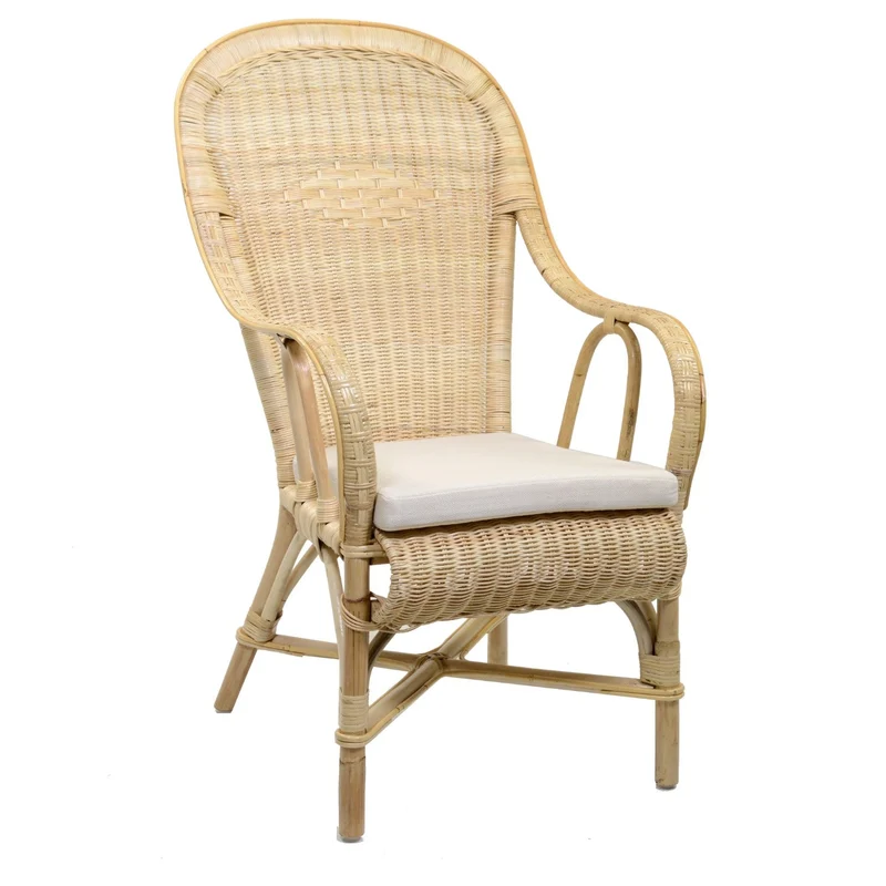 Poltrona da Giardino in Rattan 58x67H43/105cm Rosy