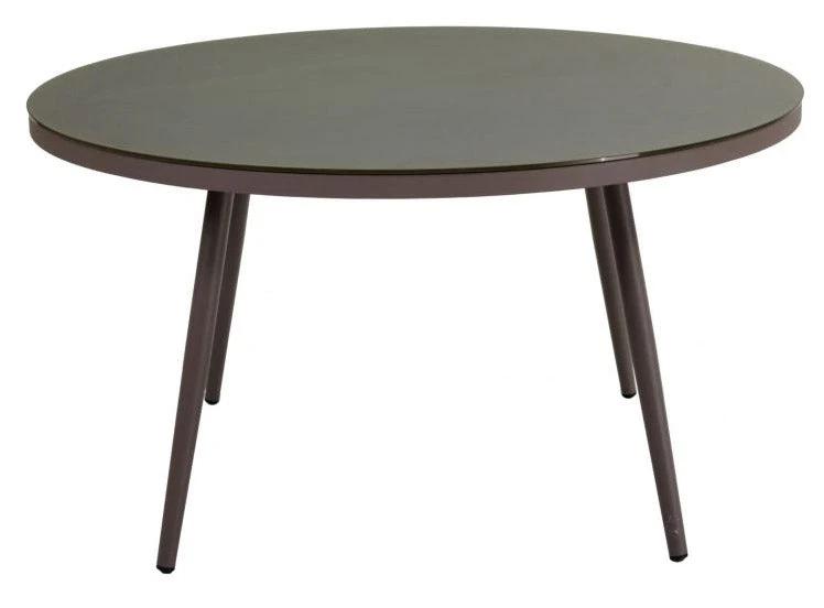 Tavolo da Giardino in Alluminio Ø140cm Ventura Tortora