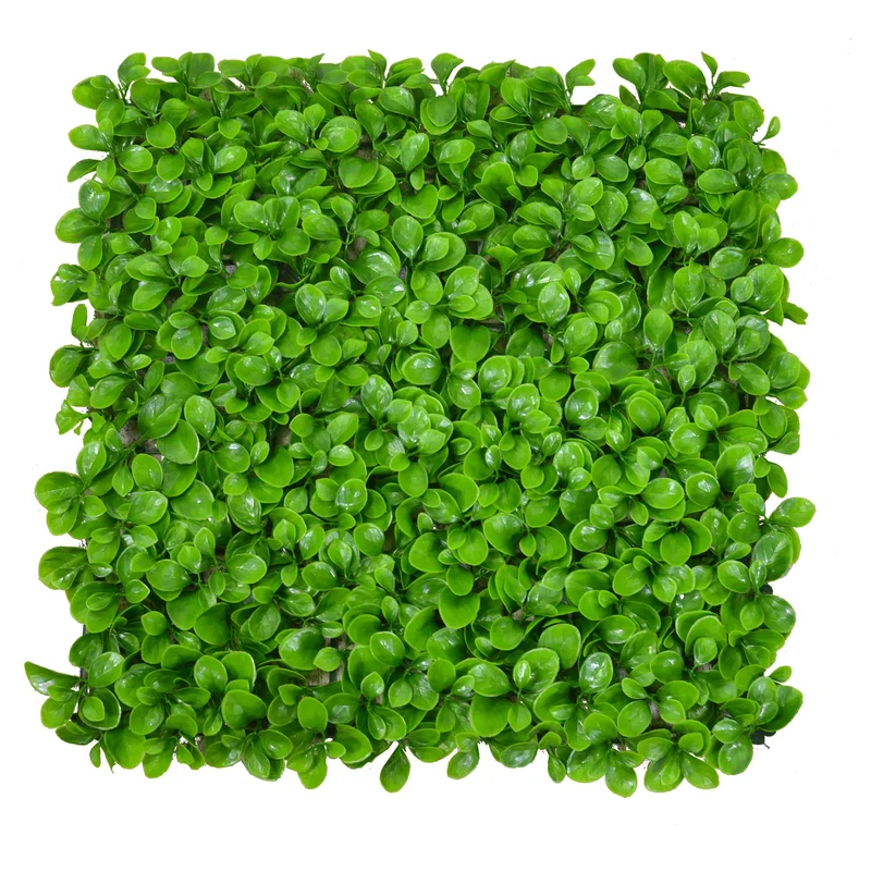 Parete Verde Verticale Artificiale 50x50 cm in Plastica