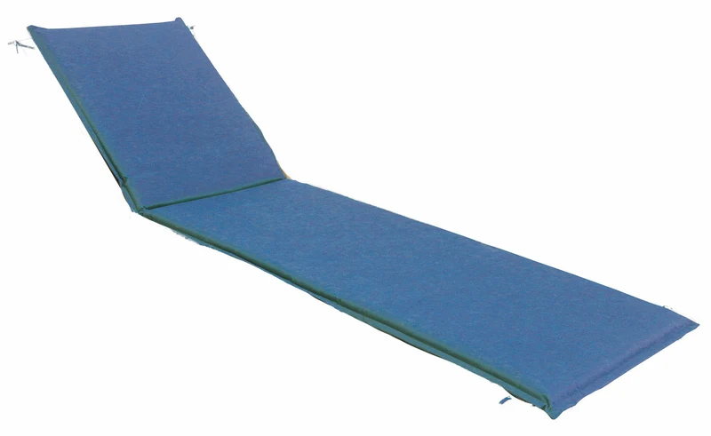 Cuscino per Lettino Prendisole 190x50x4 cm Soriani Blu