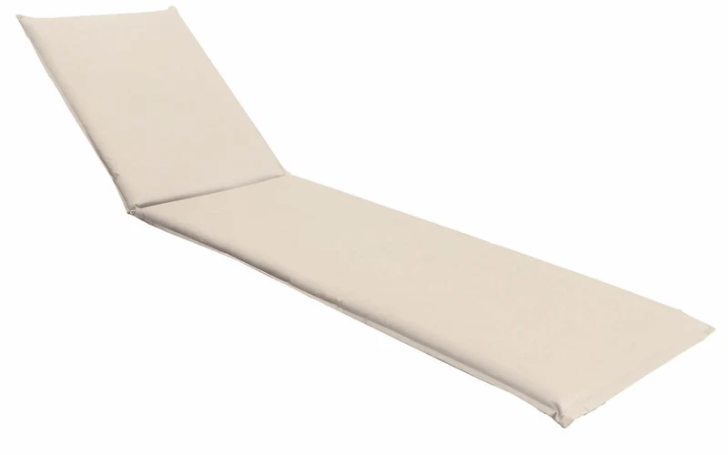 Cuscino per Lettino Prendisole 190x50x4 cm Soriani Avorio