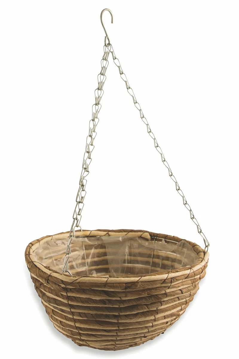 Portapiante da Esterno in Midollino Ø 30 cm Soriani