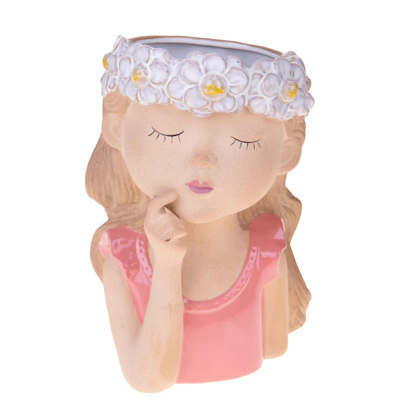 Vaso Fata Primavera Ø 17x H 25,5 cm