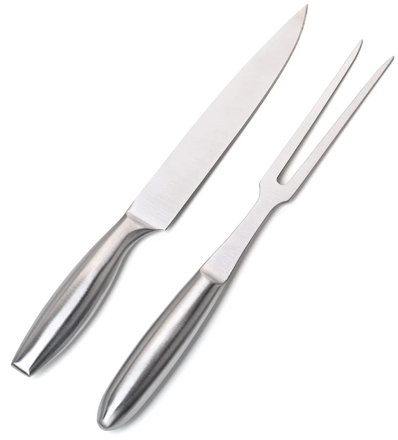 Set 2 Utensili per Taglio in Acciaio Inox Vannini