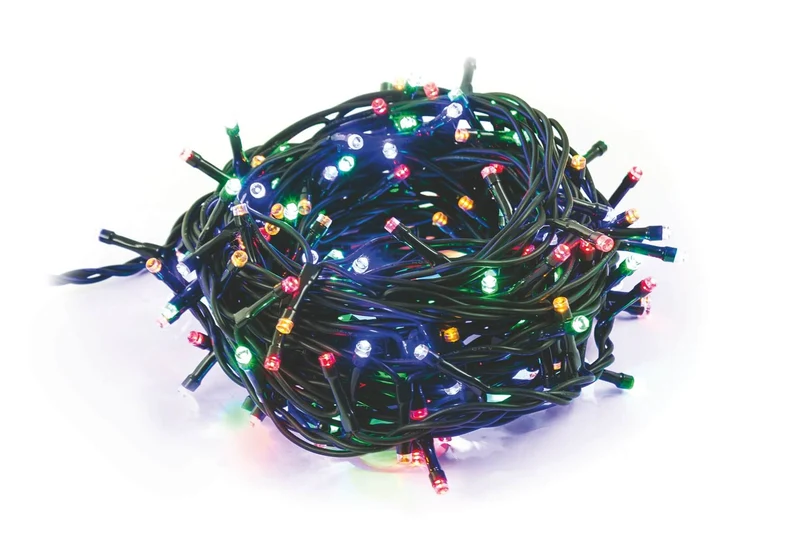 Luci di Natale 500 LED 22,5m Multicolor da Esterno-Interno Soriani