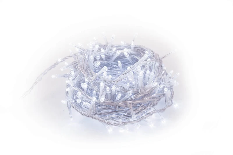 Luci di Natale 180 LED 7,2m Bianco da Interno Soriani