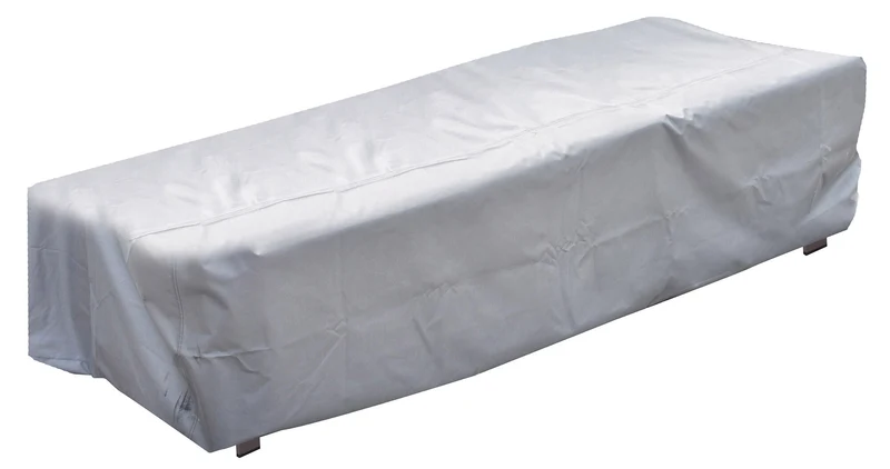 Telo Copertura per Lettino Prendisole 200x75x45 cm in Poliestere Grigio