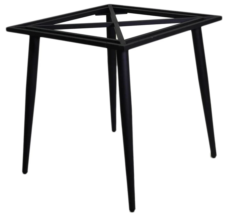 Base per Tavolo da Giardino 80x80 cm in Alluminio Las Vegas Antracite