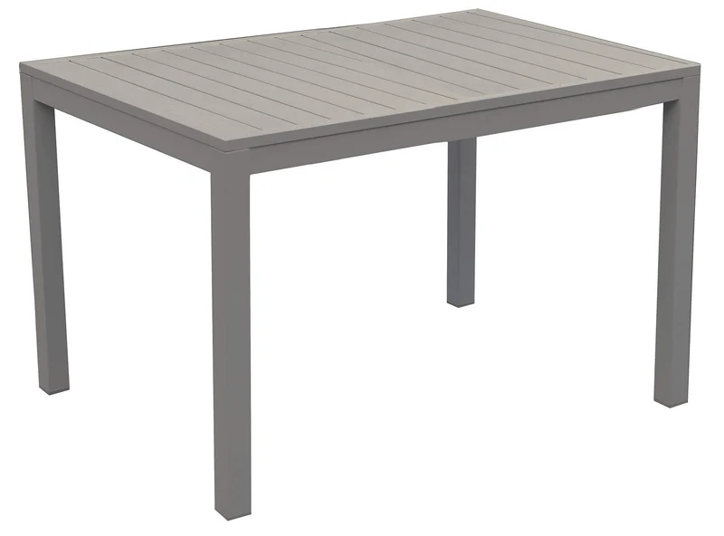 Tavolo da Giardino 70x53x75 cm in Alluminio Sullivan Tortora