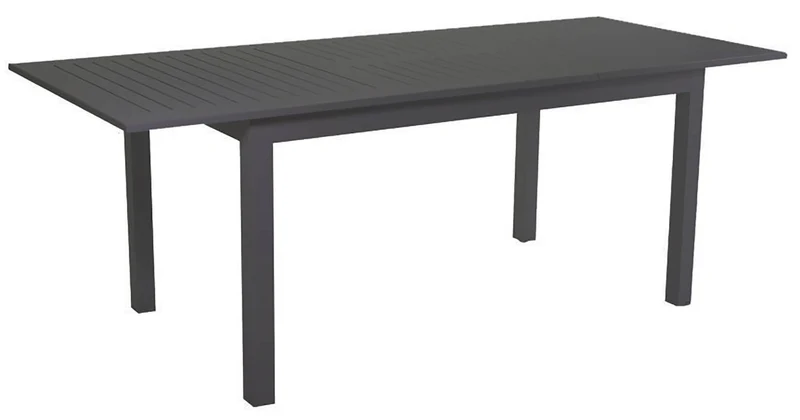 Tavolo da Giardino Allungabile 150/210x90x75 cm in Alluminio Sullivan Antracite