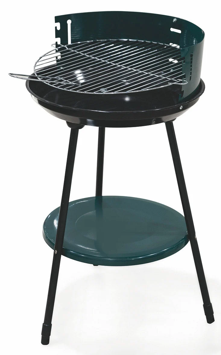 Barbecue a Carbone Carbonella Rotondo Ø42 cm Soriani Sun-day Verde