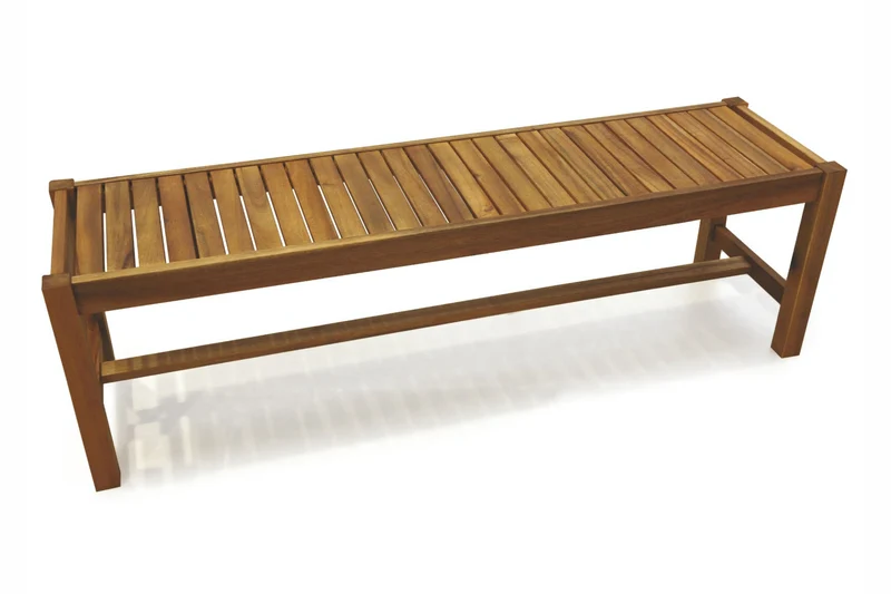 Panca da Giardino 150x40x45 cm in Legno di Acacia Soriani Bali