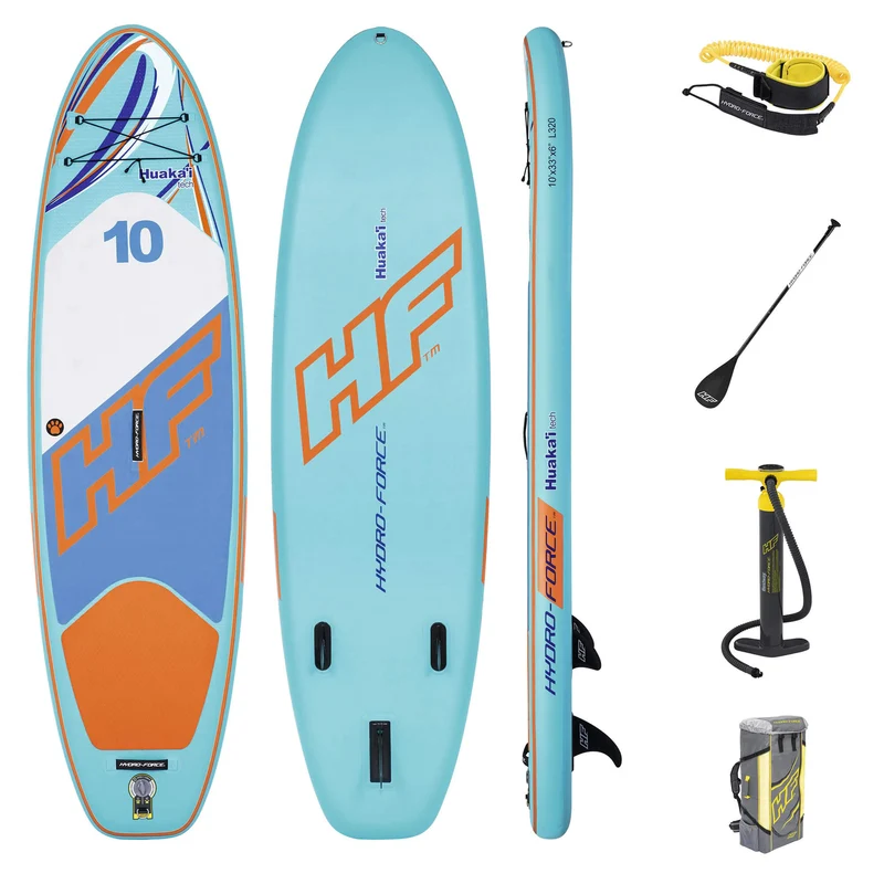 SUP Tavola Stand Up Paddle Gonfiabile 305x84x15 cm Bestway Huakai Tech