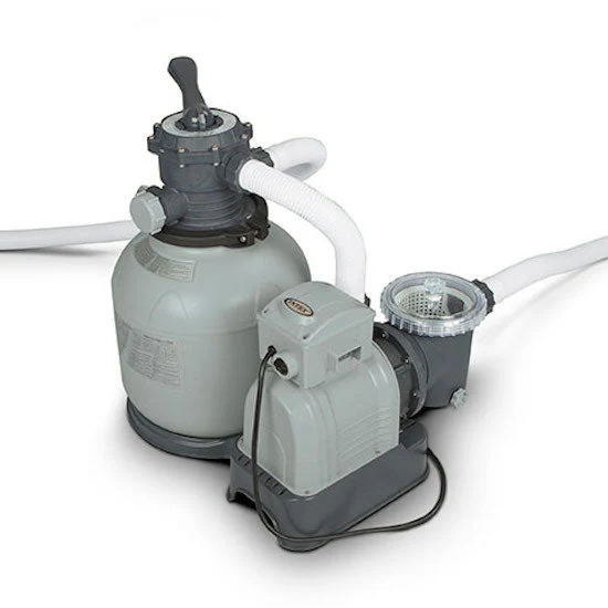 Pompa a Sabbia per Piscine 12.000 L/h Motore 0,95CV 220V Intex