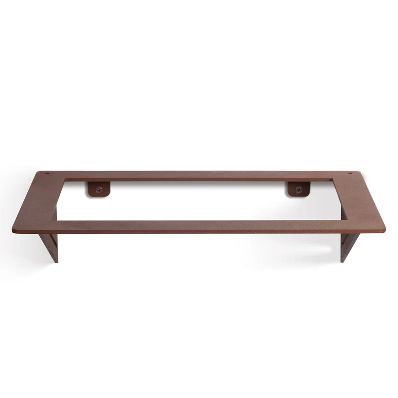 Staffa di Appoggio per Lavello 42x27,5x12,5 cm in Ferro Bracket-Line Ruggine