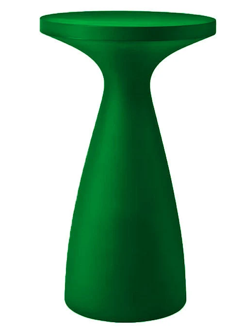 Tavolino da Giardino Ø65x110 cm in Resina Arkema Drink Verde scuro
