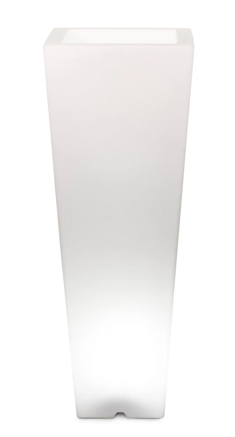 Vaso Luminoso 34x86 cm in Resina Arkema Quadro 86 SL