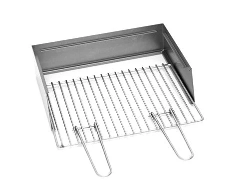 Kit Paratia e Grill per Cuoci Arrosticini con Barbecue a Carbone Lisa Luxury Torino Grill