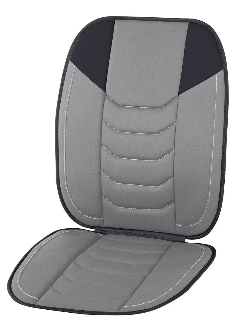 Coprisedile Anteriore Singolo 104x44 cm per Auto Universale Grigio