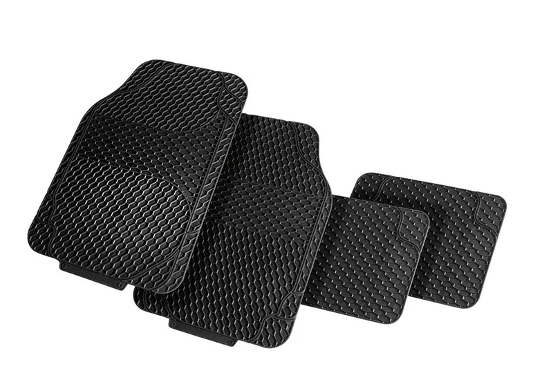 Set 4 Tappetini Universali per Auto in PVC Neri Mr Blazer 17172